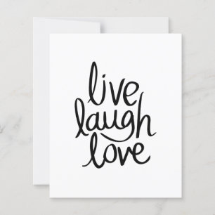 Leef Lach Lief – Klassieke Inspirerende Typografie