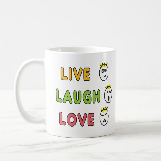 Leef Lach Lief Koffiemok (Links)