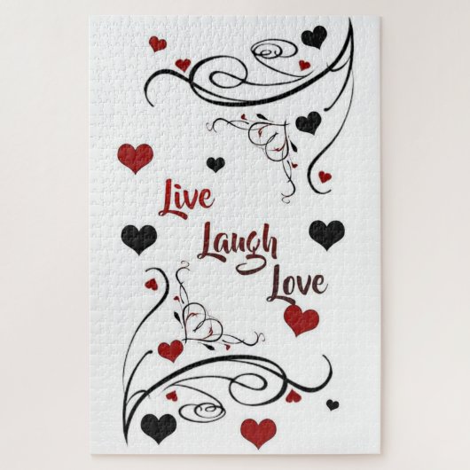 Leef Lach Lief Legpuzzel (Verticaal)