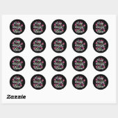 Leef Lach Lief Ronde Sticker (Vel)