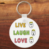 Leef Lach Lief Sleutelhanger (Voorkant)