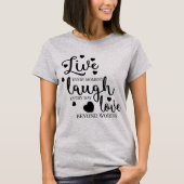 Leef Lach Lief T-shirt (Voorkant)