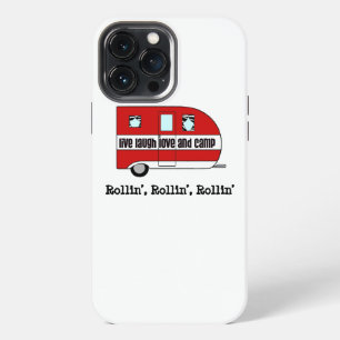 “Leef, Lach, Liefde & Kamperen” iPhone 13 Pro Max Hoesje