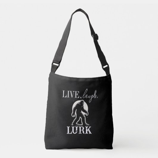 Leef, Lach, Loer Crossbody Tas (Voorkant)