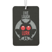 Leef Lach Loer Mothman Cryptid Luchtverfrisser (Achterkant)