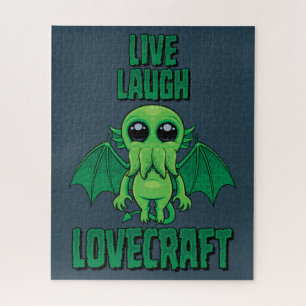 Leef Lach Lovecraft Schattige Cthulhu Legpuzzel