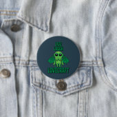 Leef Lach Lovecraft Schattige Cthulhu Ronde Button 7,6 Cm (In situ)