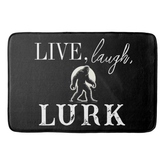 Leef, lach, slaag badmat (Voorkant)