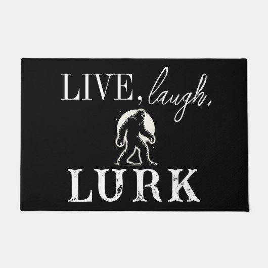 Leef, lach, slaag deurmat (Voorkant)