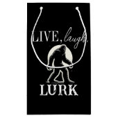 Leef, lach, slaag klein cadeauzakje (Achterkant)