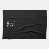 Leef, lach, slaag theedoek (Horizontaal)