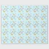 Leef, lacht, liefde cadeaupapier (Vlak)