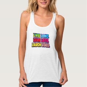 leef lang met luidop tanktop