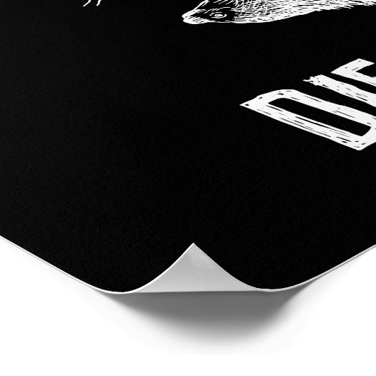 Leef langzaam, sterf altijd poster (Hoek)