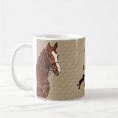 Leef! Laugh! Ride Horse Koffiemok (Links)