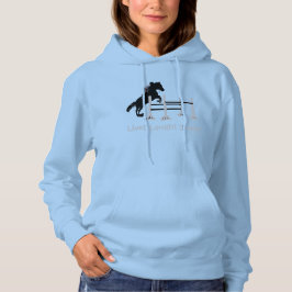 Leef! Laugh! Spring! Horse Jumper Hoodie