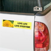 Leef Leven Houd Van Iedereen bumperstickers Zonneb (Op Truck)