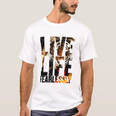 LEEF LEVEN ONBEVREESD T-SHIRT (Voorkant)
