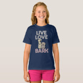 Leef Lief Blaf T-Shirt (Voorkant volledig)