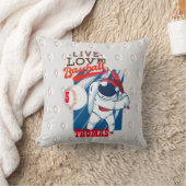 Leef Lief HONKBAL Voeg verjaardag LEEFTIJD en Naam Kussen (Deken)