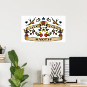 Leef Lief Make-up Poster (Thuiskantoor)
