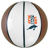 Leef Lief Speel Basketbal (Verticaal)