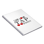 LEEF LIEF TIK DANS DANS NOTITIEBOEK (Rechterzijde)