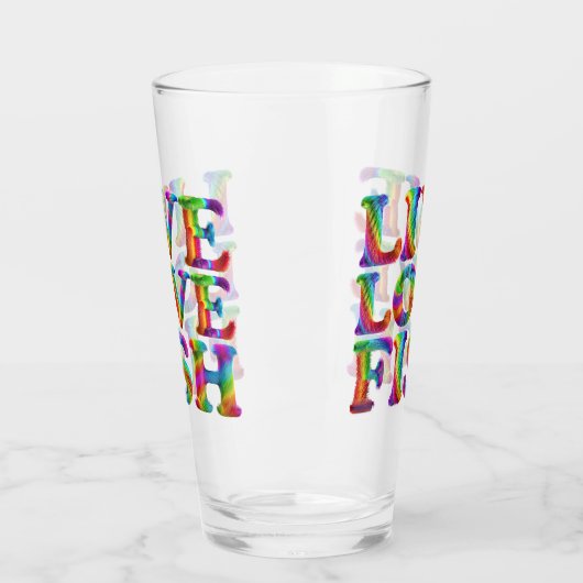 Leef Lief Vis Vissen Glas (Links)