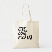 Leef. Liefde. Beproefd. Tote Bag (Voorkant)