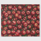 Leef, liefde, eet appels cadeaupapier (Vlak)