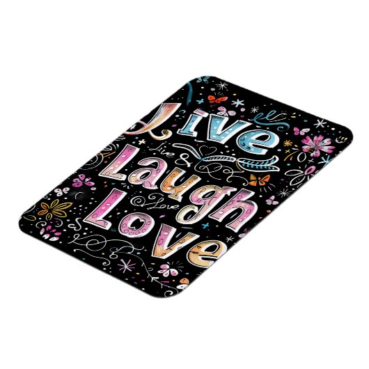 Leef, Liefde en Lach Magneet (Linkerzijde)