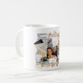 leef liefde koffiemok (Voorkant links)