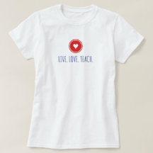 Leef Liefde Leer T-Shirt
