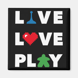 Leef, Liefde, Spelen Zwarte Magneet