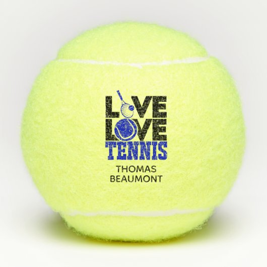 Leef LIEFDE Tennisballen (Voorkant)