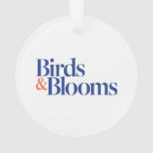 Leef. Liefde. Vogel. Ornament (achterkant)