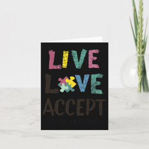Leef. Liefs. Accepteren. - Boodschap van autisme A Kaart