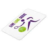 Leef. Liefs. Serveren. Magneet (Linkerzijde)