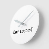 Leef luid! ronde klok (Hoek)
