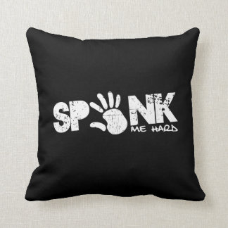 leef me hard - wit leed kussen