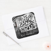 Leef merkwaardig sticker (Envelop)