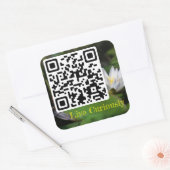 Leef merkwaardig sticker (Envelop)