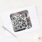 Leef merkwaardig sticker (Envelop)