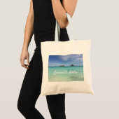 Leef met Aloha Hawaii Tote Bag (Voorkant (product))