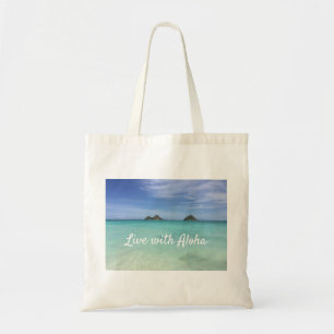 Leef met Aloha Hawaii Tote Bag