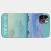 Leef met Aloha Kailua, Oahu iPhone / iPad case (Achterkant (horizontaal))