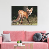 Leef met geest canvas afdruk (Insitu (Woonkamer))