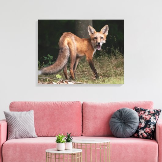 Leef met geest canvas afdruk (Insitu (Woonkamer))