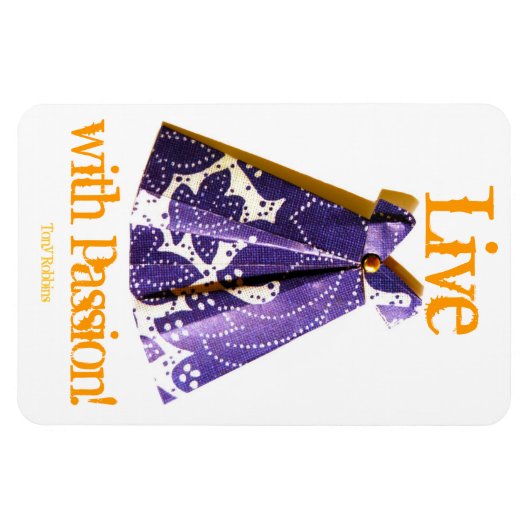 Leef met Passion magneet (Horizontaal)