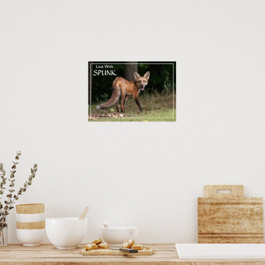 Leef met SPUNK Poster (Keuken)